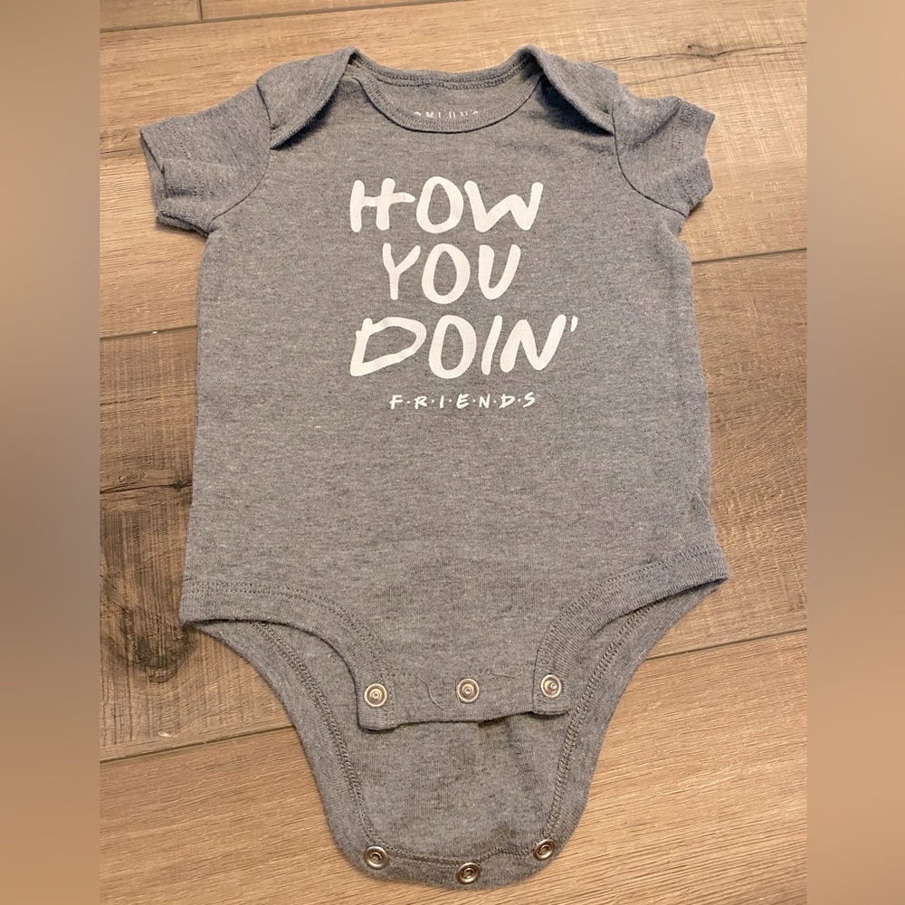 Friends TV Show “How You Doin’” onesie